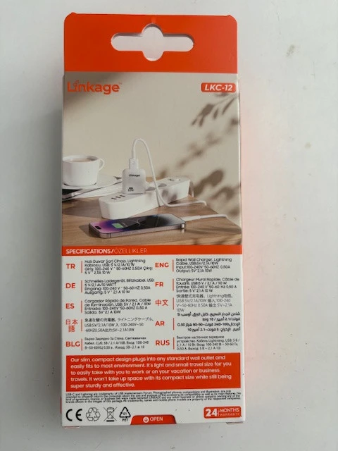 LİNKAGE İPHONE ŞARJ ALETİ TK ürün görseli 1
