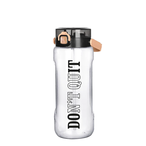 Şeffaf Matara - 2000 ml - 67,6 oz - WATERMODE Matara - Resim 3