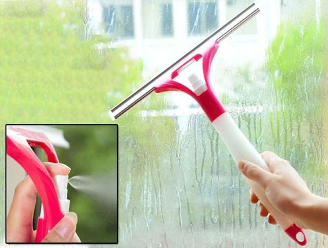 Su Hazneli ve Spreyli Cam Silme Aparatı ürün görseli 1