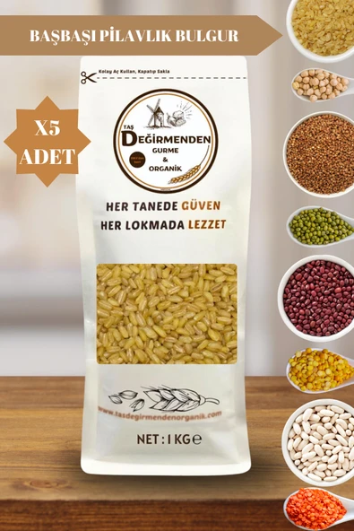 Başbaşı Pilavlık Bulgur - 5 Kilo ürün görseli 1