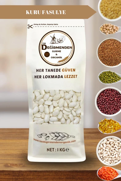 Kuru Fasulye (8 MM) - 1 Kilo ürün görseli 1