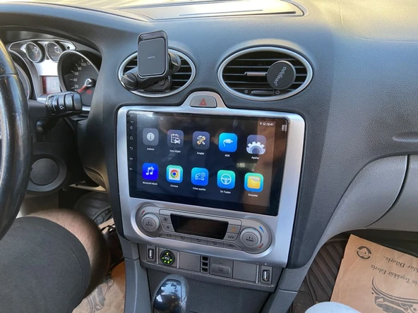 FOR-X FORD FOCUS 2 DİGİTAL(2005-2011)-9''ANDROİD GERÇEK 2+32 GB / 4 ÇEKİRDEK 1.6Ghz / WIFI 5.0Ghz / BT 5.4-KABLOSUZ CARPLAY-AHD HD GERİ GÖRÜŞ KAMERA HEDİYE ürün görseli 1