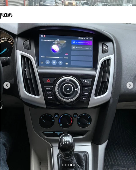FOR-X FORD FOCUS 3-4(2012-2017)-9''ANDROİD GERÇEK 2+32 GB / 4 ÇEKİRDEK 1.6Ghz / WIFI 5.0Ghz / BT 5.4-KABLOSUZ CARPLAY-AHD HD GERİ GÖRÜŞ KAMERA HEDİYE ürün görseli 1