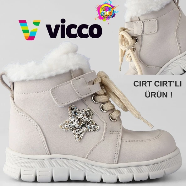 Vicco Punto Kürklü Ortopedik Çocuk Bot ürün görseli 1