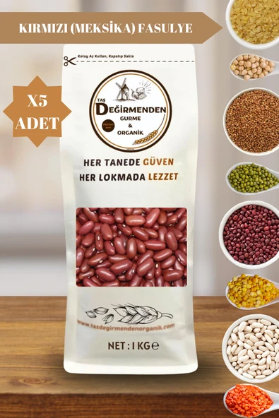 Kırmızı (Meksika) Fasulye - 5 Kilo ürün görseli 1