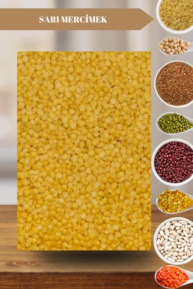 Sarı Mercimek - 1 Kilo - Resim 2