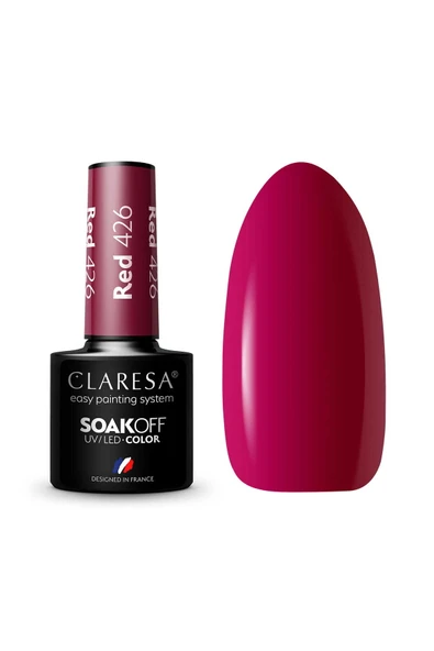 Claresa Kalıcı Oje Sıcak Kırmızı 426 5g ürün görseli 1