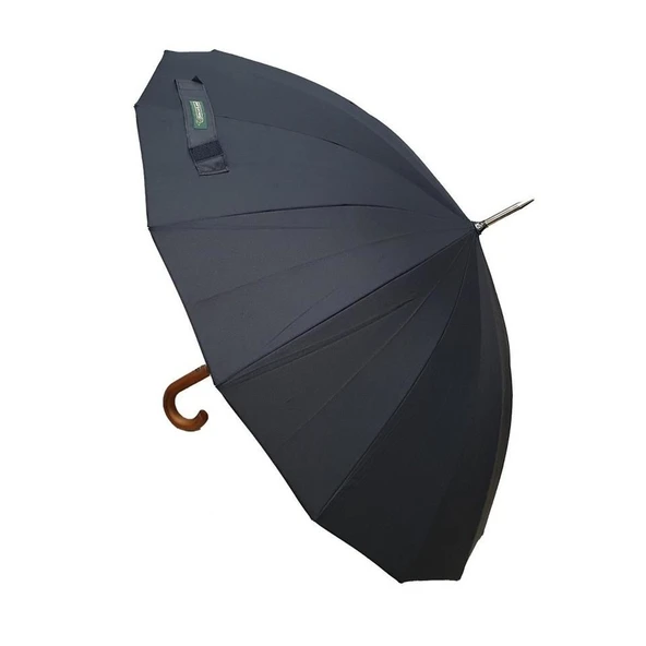 April A241G Premium Baston Şemsiye Siyah 105 Cm ürün görseli 1