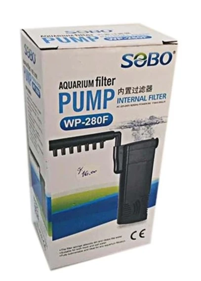 Sobo WP-280F Akvaryum İç Filtre - 500 Lt/H Debi, Sessiz ve Enerji Tasarruflu Temizlik Sistemi ürün görseli 1