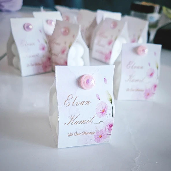 Premium Bubble Mum Hediyelik, Söz, Nişan, Nikah, Kına, Mevlüt, Doğum hediyelik ürün görseli 1