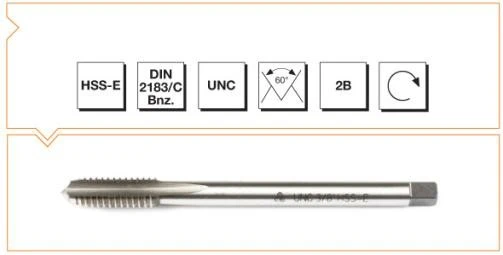 Makina Takım HSSE DIN2183/C Mak.Klz. UNC 7/8"X9 2B-MTE B00105952222 ürün görseli 1