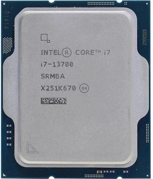 Intel Core i7 13700 TRAY 3.30GHz (Turbo 4.40GHz) 20MB Cache LGA1700 13.Nesil Kutusuz İşlemci ürün görseli 1