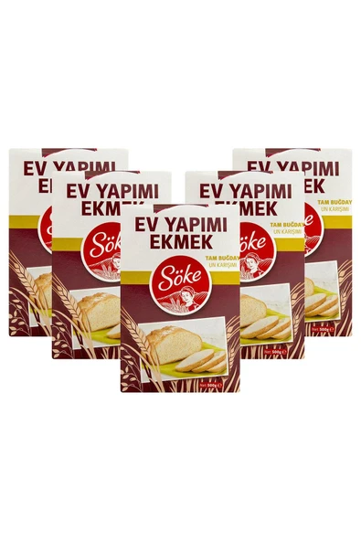 Söke Tam Buğday Un Karışımı 500 Gr (5 Adet) ürün görseli 1
