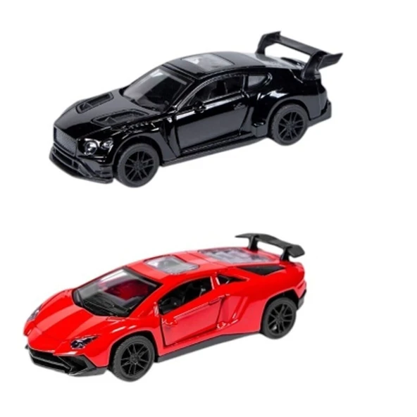 PTTAVM: KM36201C-1-2-3-4 Vardem Çek Bırak Metal Araba 1:36 - 1