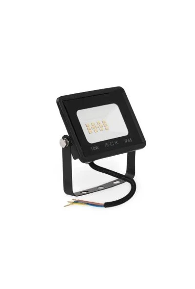 Ack - 10W Tablet Led Projektör İP65 Suya Dayanıklı  3000k 1060LMN Sarı Işık AT62-01002 ürün görseli 1