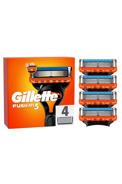 Gillette Fusion 5 Tıraş Bıçağı 4 'LÜ Yedek ürün görseli 1