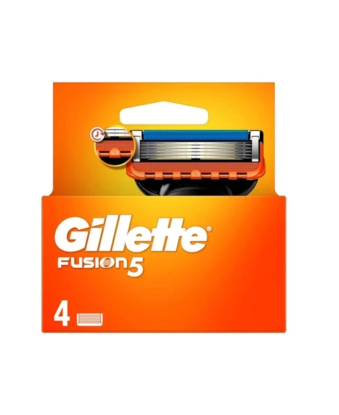 Gillette Fusion5 Tıraş Bıçağı 4'lü Yedek ürün görseli 1