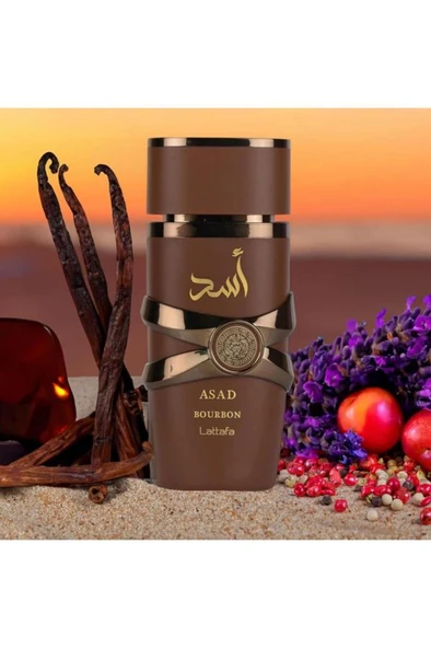Lattafa Asad Bourbon EDP 100 ml Erkek Parfüm - Resim 4