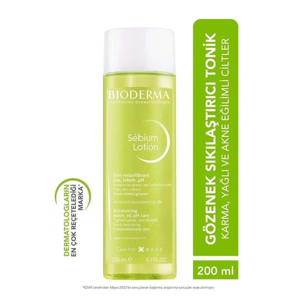 BIODERMA SEBIUM LOSYON 200 ML ürün görseli 1