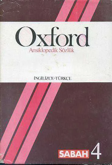 Oxford Ansiklopedik Sözlük İngilizce Türkçe 4. Cilt ürün görseli 1