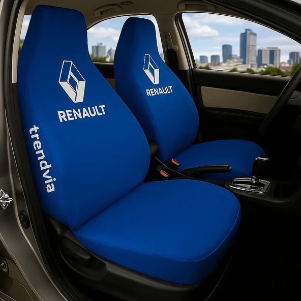 Seat Mavi Renk Ön Arka Koltuk Kılıfı Penye Servis Tipi Araba Koltuk Koruyucu ürün görseli 1