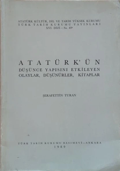 Atatürk'ün Düşünce Yapısını Etkileyen Olaylar, ürün görseli 1