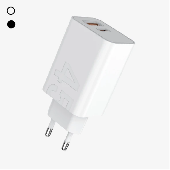 LinkTech T462e Eco 45W PD3.0 QC4.0 Dual Şarj Adaptörü ürün görseli 1