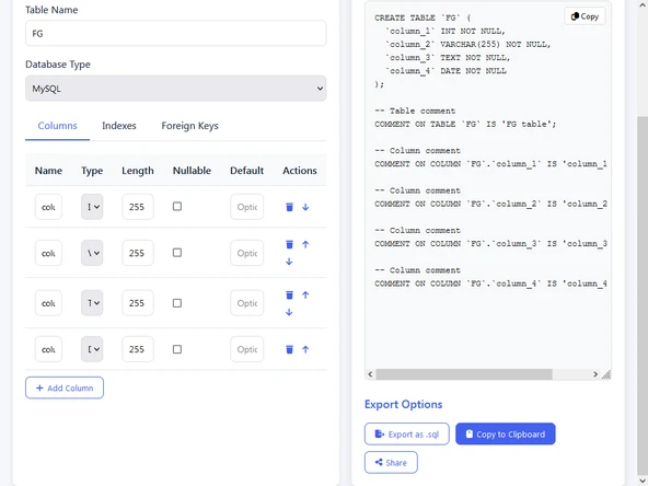 SQL Database Code Generator - Resim 8