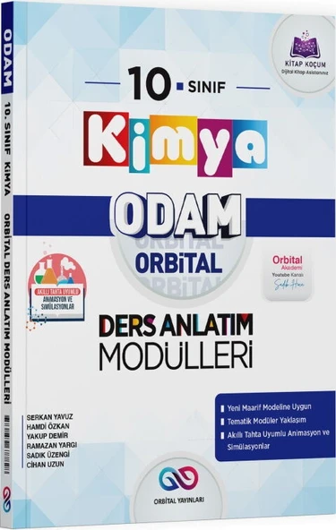 Orbital Yayınları 10. Sınıf Kimya Ders Anlatım Modülleri ürün görseli 1