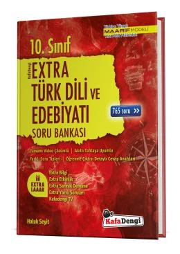 Kafa Dengi Yayınları 10.Sınıf Extra Türk Dili ve Edebiyatı Soru Bankası Maarif Model ürün görseli 1