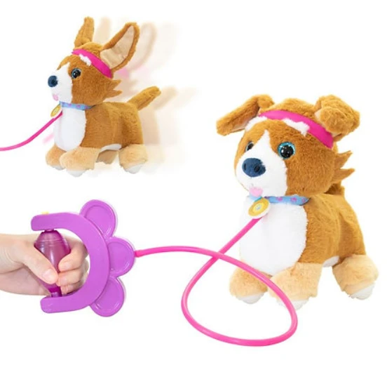 Yürüme Arkadaşım Peluş Köpek Latte - Resim 2