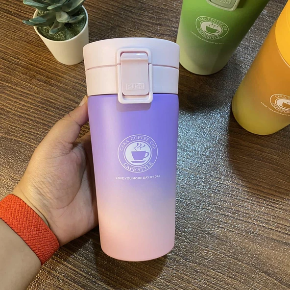 Kahve Kupası Termos caka coffee cup - Resim 4