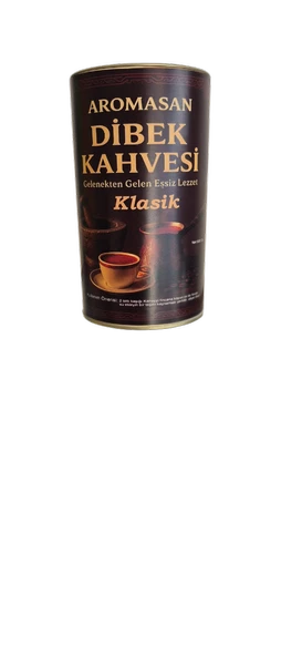 Aromasan Dibek Kahvesi Yuvarlak kutu  500 gr ürün görseli 1