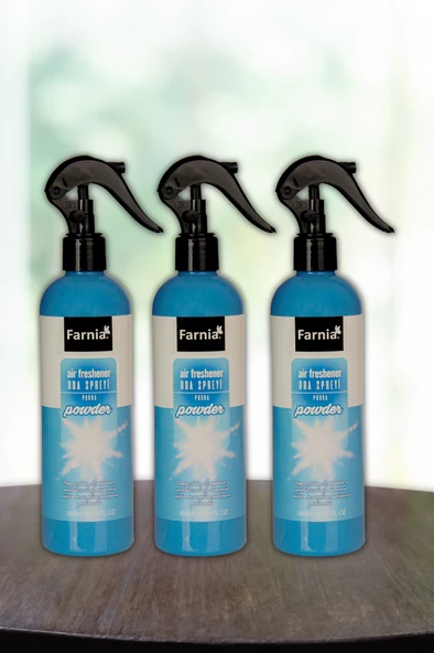 Farnia Pudra Oda Spreyi 350 Ml Powder 3 Adet ürün görseli 1