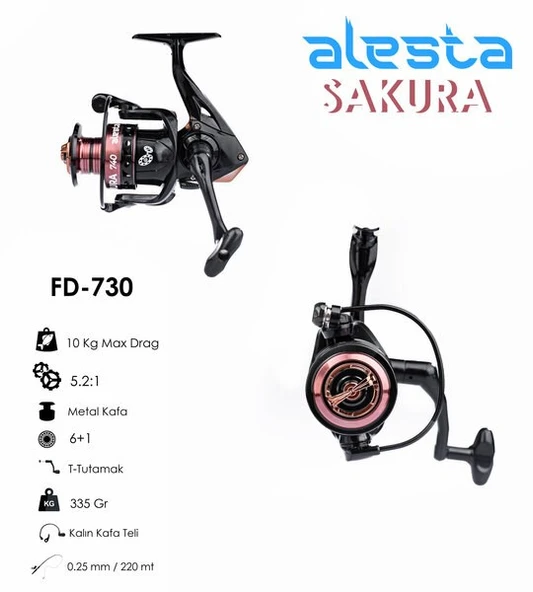 SAKURA FD-730 AL KAFA CNC KOL 6+1 BB ürün görseli 1