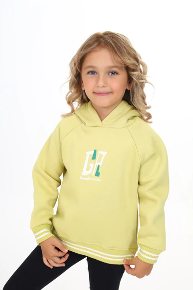 Toontoy Kız Çocuk Baskılı Sweatshirt ürün görseli 1