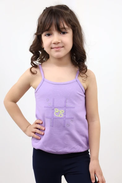 Toontoy Kız Bebek Baskılı Atlet - Resim 5