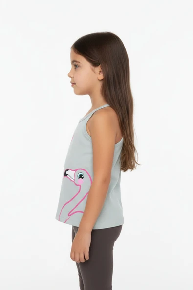 Toontoy Kız Bebek Baskılı Atlet - Resim 7