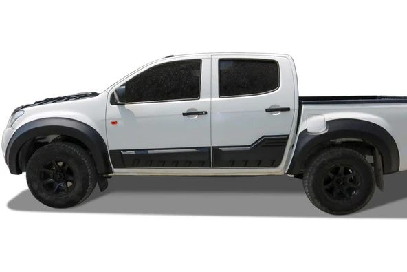 Isuzu D-Max Kapı Dodik Set 4 Parça 2012-2020 Arası - Resim 2