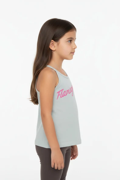 Toontoy Kız Bebek Baskılı Atlet - Resim 8