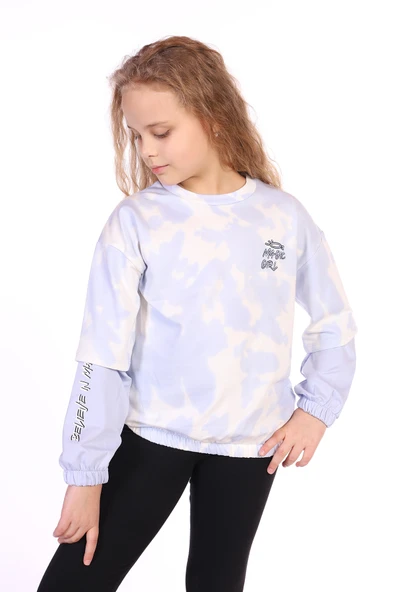 Toontoy Kız Çocuk Magic Girl Nakışlı Sweatshirt ürün görseli 1