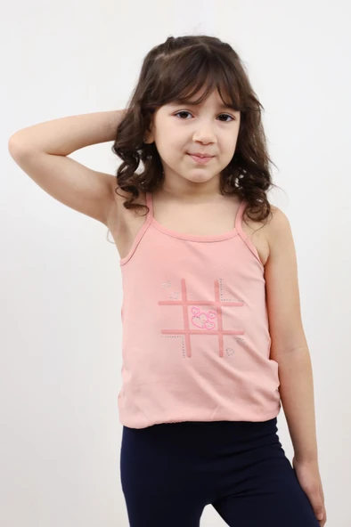 Toontoy Kız Bebek Baskılı Atlet - Resim 6