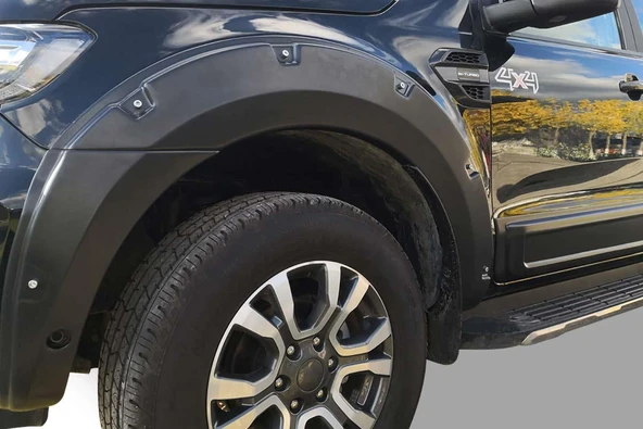 Ford Ranger Wildtrak Çamurluk Dodikleri Vidalı 6 Parça Abs 2015-2022 Arası ürün görseli 1