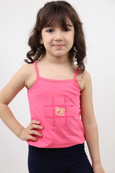 Toontoy Kız Bebek Baskılı Atlet - Resim 2