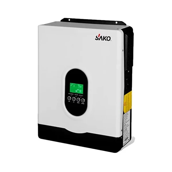 SAKO 2KVA 2000VA 1.6KW 1600 Watt Tam Sinüs Akıllı 80A H.V. MPPT 60-450V İnverter 12V-220Vac 2kw 1kw ürün görseli 1