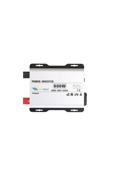 URETECH 600 Watt 12v Tam Sinüs Inverter 600 W 12v-220v Invertör ürün görseli 1