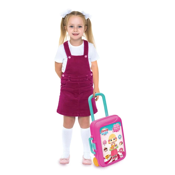 Candy & Ken Çay Set Bavulum - Mutfak Setleri - Ev Oyuncak Setleri - Resim 3