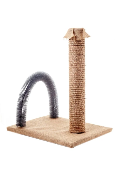 BYPET Kedi Kaşıma Ve Tırmalama Tahtası Antrasit ürün görseli 1