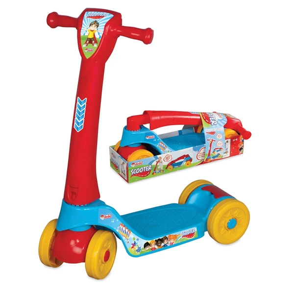 Benim Ilk Scooter - Plastik Scooter - 4 Tekerli Scooter - Bingit - Kaykay ürün görseli 1