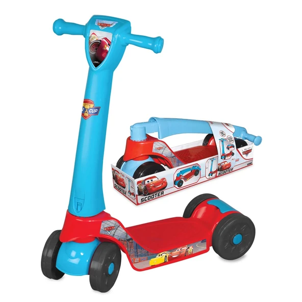 Cars Scooter - Plastik Scooter - 4 Tekerli Scooter - Bingit - Kaykay ürün görseli 1